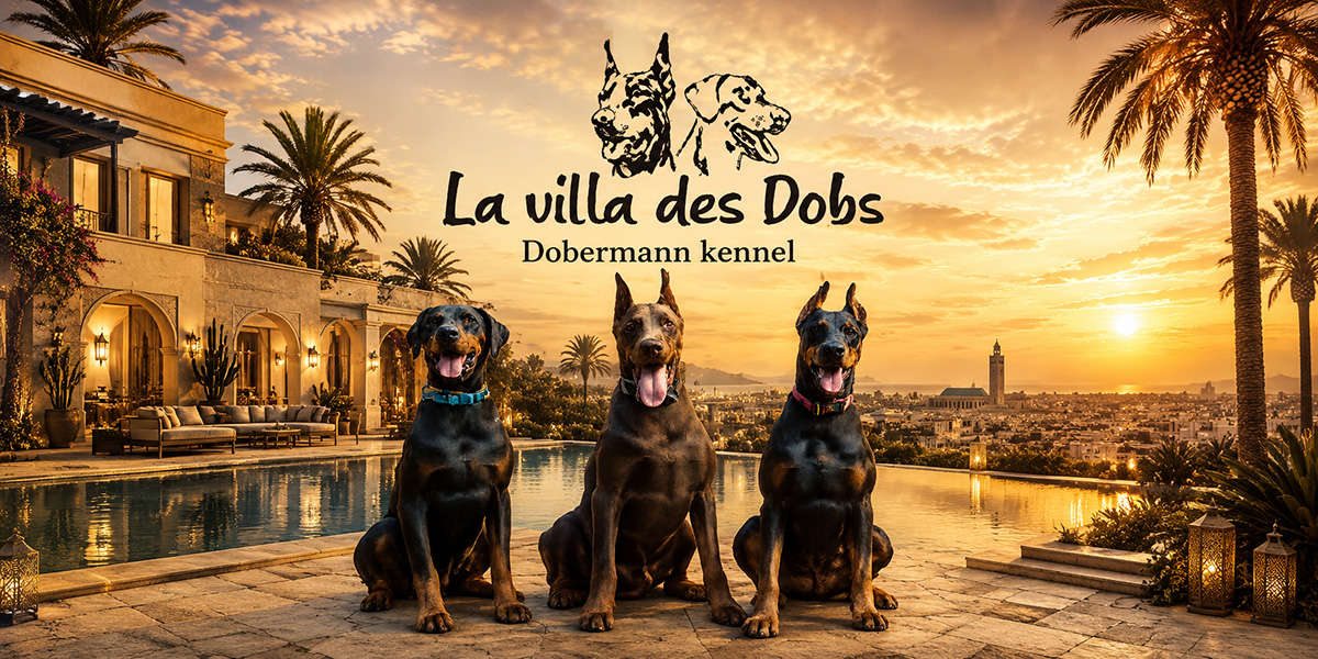 Dobermans - Élevage La Villa des Dobs